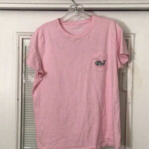 Vineyard Vines Women’s Pink T-shirt Graphic Print Logo